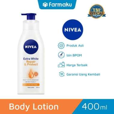 Promo Harga Nivea Body Lotion Extra White Repair & Protect 400 ml - Blibli