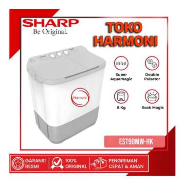 MESIN CUCI SHARP 9 KG MESIN CUCI SHARP 2 TABUNG 7KG