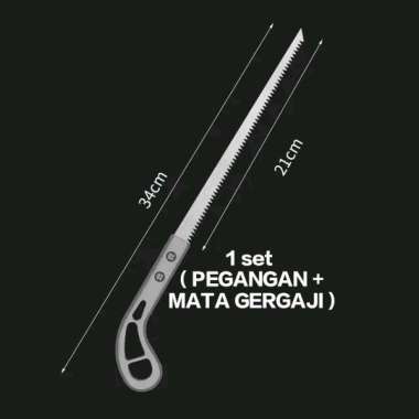 WM 93 - NEW Gergaji Pruning, Gergaji Compas, Gergaji Bonsai Kecil / Gergaji Kayu Pohon Kuat Tajam Ge