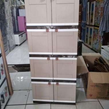 lemari plastik susun 4 jumbo murah