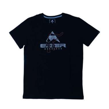 Eiger Kaos Pria Makassar S/S T-shirt - Black S