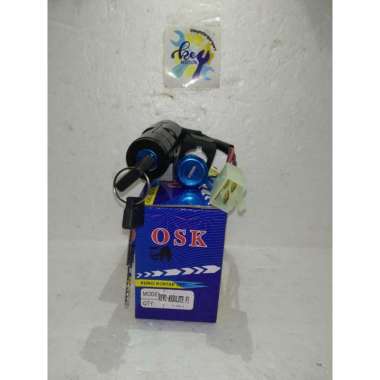 Kunci Kontak Set Depan + Jok / Assy / Keyset Khusus Motor Revo Absolute Merk OSK