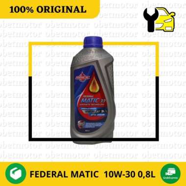 OLI Motor Federal Matic 30 10W-30 800 ML Oil Mesin Original