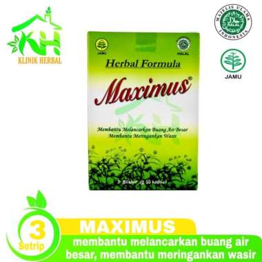 Maximus Dietary Herbal - Membantu Melancarkan BAB Multivariasi Multicolor