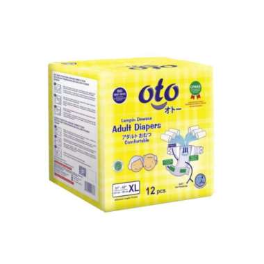 Promo Harga OTO Adult Diapers XL12 12 pcs - Blibli