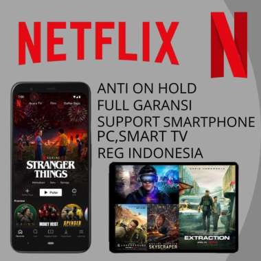 NETFLIX / NETFLIX PREMIUM / NETFLIX MURAH 1 Bulan