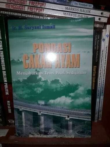 Pondasi Cakar Ayam Menjabarkan Te Prof. Sedijatmo Multivariasi Multicolor