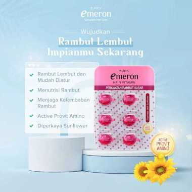 EMERON VITAMIN RAMBUT HAIR NUTRISI ISI 6 Pink