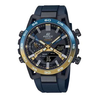 CASIO ORIGINAL - CASIO EDIFICE ECB-2000NP-1ADF - JAM TANGAN PRIA JAM PRIA LA - STAINLESS CASIO EDIFI