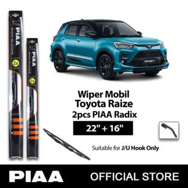 WIPER MOBIL TOYOTA - PIAA RADIX SILICONE Raize