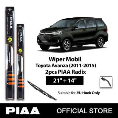 WIPER MOBIL TOYOTA - PIAA RADIX SILICONE Avanza2011-2015