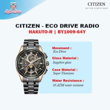 CITIZEN RADIO CONTROLLED ECO DRIVE BY1009-64Y LIMITED EDITION MODEL