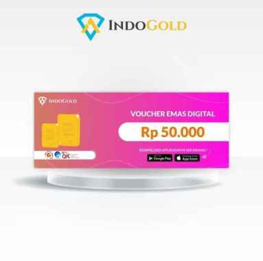 E-Voucher IndoGold Emas Digital Rp 50.000