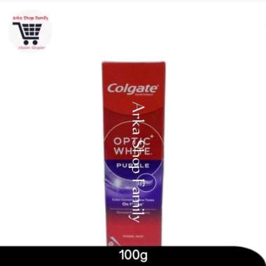 COLGATE Optic White Purple 100g Pasta Gigi Odol Ungu