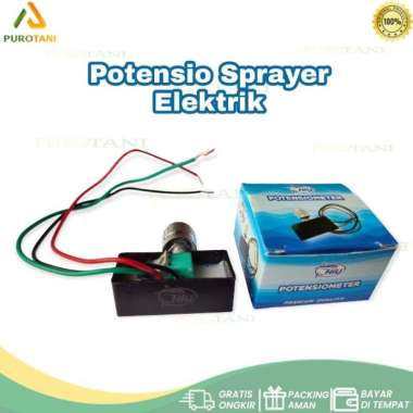 Potensio sprayer tangki elektrik Hiu Asli