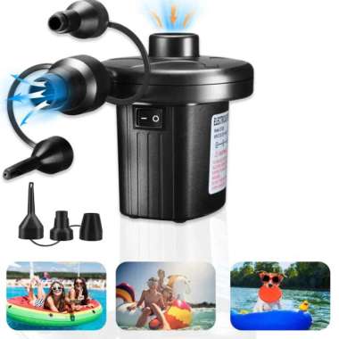 Pompa Angin Elektrik Listrik Vacuum Vakum In Out Kasur Ban Angin 50 W