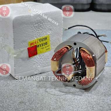 MT230 STATOR SPUL MESIN MITERSAW POTONG ALUMINIUM MAKTEC BULL MT 230