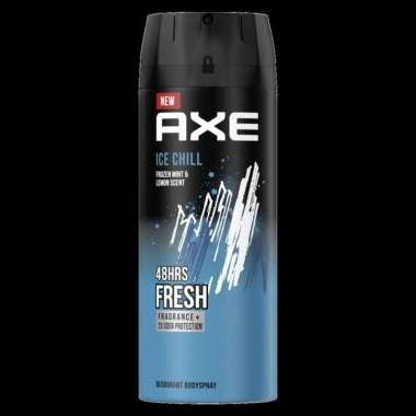 AXE Deodorant Body Spray Ice Chill Anti Bakteri 135 ml