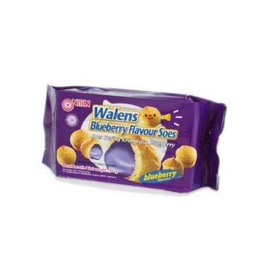 Promo Harga Nissin Walens Soes Blueberry 100 gr - Blibli