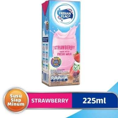 Frisian Flag UHT Susu Rasa Strawberry 225ml