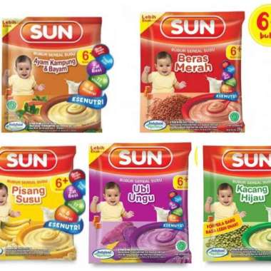 SUN BUBUR BAYI SACHET 20 gr Pisang