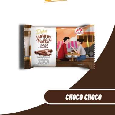 Deka Yummy Rolls Choco 30gr