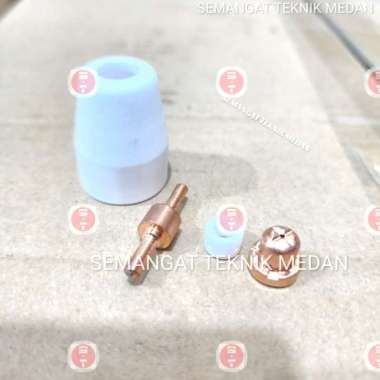 4PCS CUT40 P40 NOZZLE ELEKTRODA PANJANG MATA PLASMA TIP SET CUT P 40