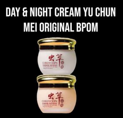 dhio- YU CHUN MEI CORDYSEPS CREAM SIANGMALAM BPOM ORIGINAL night cream