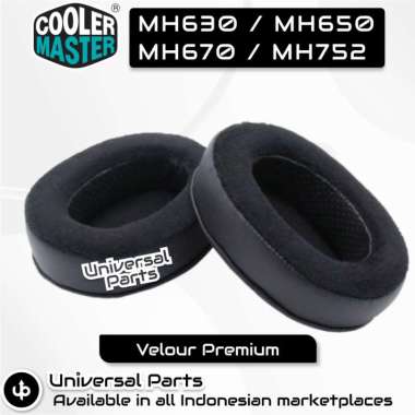 Bantalan Busa Cooler Master MH630 / MH650 MH670 / MH752 Earpad Earcup Ear Pad Cup Cushion Foam Spons