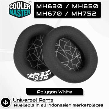 Bantalan Busa Cooler Master MH630 / MH650 MH670 / MH752 Earpad Earcup Ear Pad Cup Cushion Foam Spons
