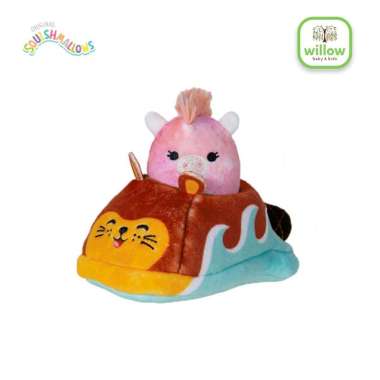 Mainan Anak - Squishmallows Squishville Mini Plush Vehicle Fenella Jet Ski