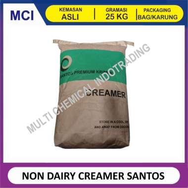 (KHUSUS GOSEND/INSTANT) SANTOS NON DAIRY CREAMER NDC SUSU KRIMER SANTOS - 1 BAG 25 KG
