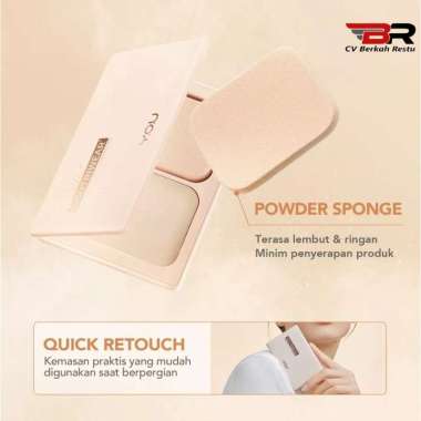 You NoutriWear+Silky Pressed Foundation 7gr - Bedak Padat Halus warm ivory