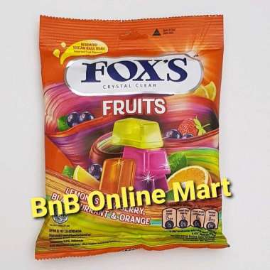 Permen FOXS Fruits Crystal Clear