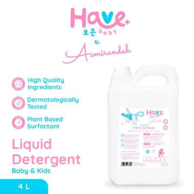 HAVE Baby Liquid Detergent Deterjen Cair BAYI & ANAK PREMIUM 4 L