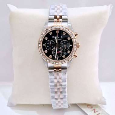 Bonia BNB10798-2637S chrono jam tangan wanita original