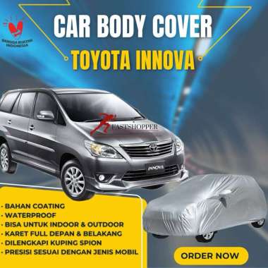 SARUNG COVER BODY MOBIL TOYOTA INNOVA / NEW INNOVA REBORN 2016 - SBV PILIH DI VARIASI INNOVA GRAND