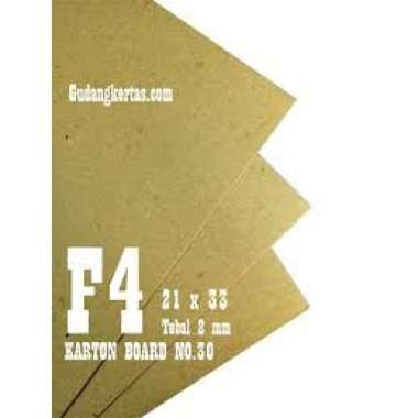 Karton Board 2 mm No.30 - F4