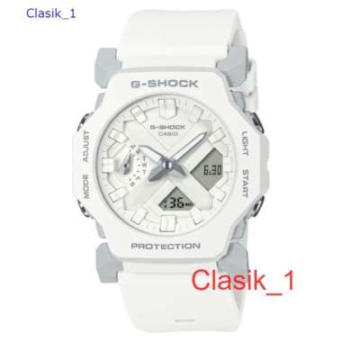 Original 100%!! Casio G-SHOCK GA-2300-7ADR Jam Tangan Pria Double Time GSHOCK GA-2300-7A GA2300 Gara