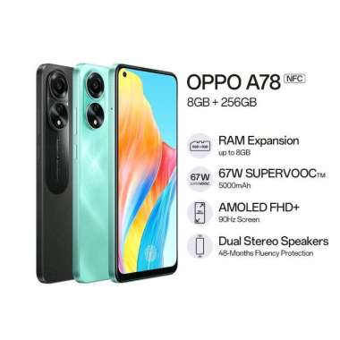 Oppo A78 NFC 8/256GB Black