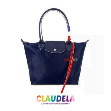 Long Champ SLH in Blue Tres Paris