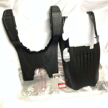 Cover Step Floor Under Caver Lantai Dan Kolong Set Honda Beat Karbu Original Ahm 64310KVY700 64340KV
