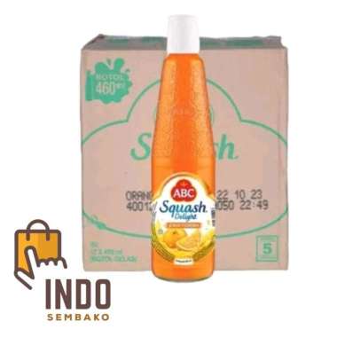 Sirup ABC ORANGE Dus isi 12 Botol / Sirup ABC Jeruk Dus isi 12 btl / Sirup ABC Orange Dus isi 12