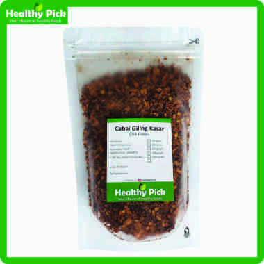 Chili Flakes / Crushed Chili / Cabe Giling Kasar / Cabe Bubuk Kasar 1Kg - Healthy Pick