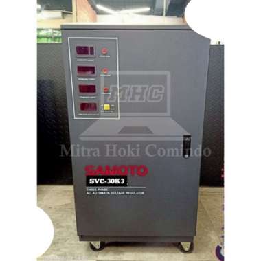 STABILIZER 30KVA 30.000VA STABILIZER 3 PHASE SAMOTO SVC-30K3 30KVA