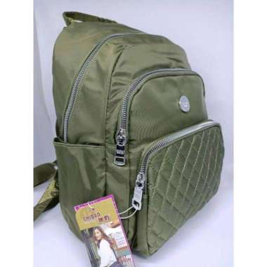 Tas Ransel Wanita Chibao CBAO 3078-8# 3078-8 Parasut hijau