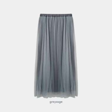 Bigissimo Eid Raya Series | Clarabel Tutu Skirt | Rok Tulle Big Size Jumbo 4X (Setara 6XL) GREYSAGE