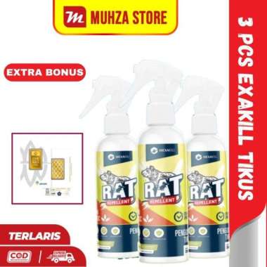 ( 3 PCS ) Spray semprot pengusir tikus rumah dapur AMPUH