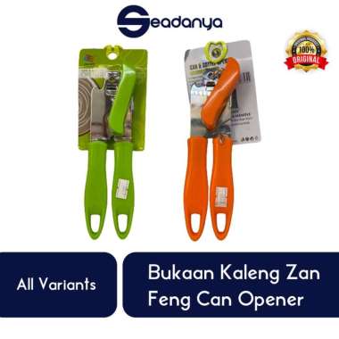 Bukaan Kaleng Can Opener Zan Feng Hijau/Orange -Pembuka Botol Kaleng-Bukaan Susu/Carnation/Indomilk 