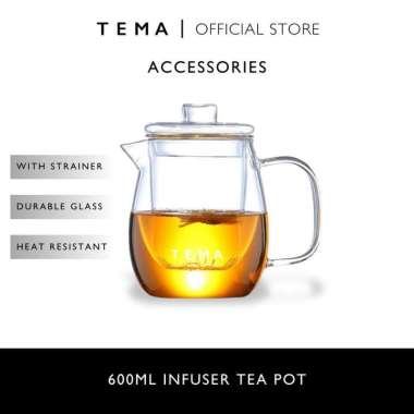 Glass Infuser Tea Pot 600 ML